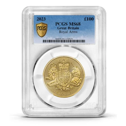 PCGS Certified 2024 Royal Arms 1oz Gold Coin